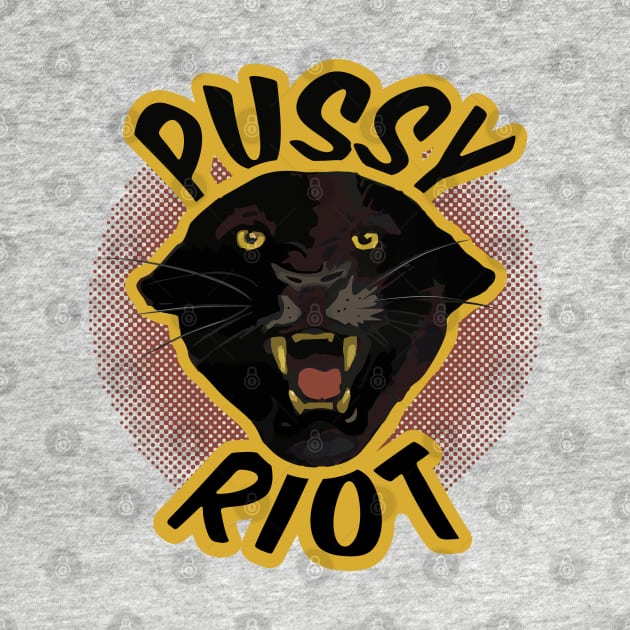 pussy riot panther by jederanders